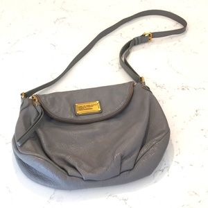Marc Jacobs Grey Leather Crossbody
